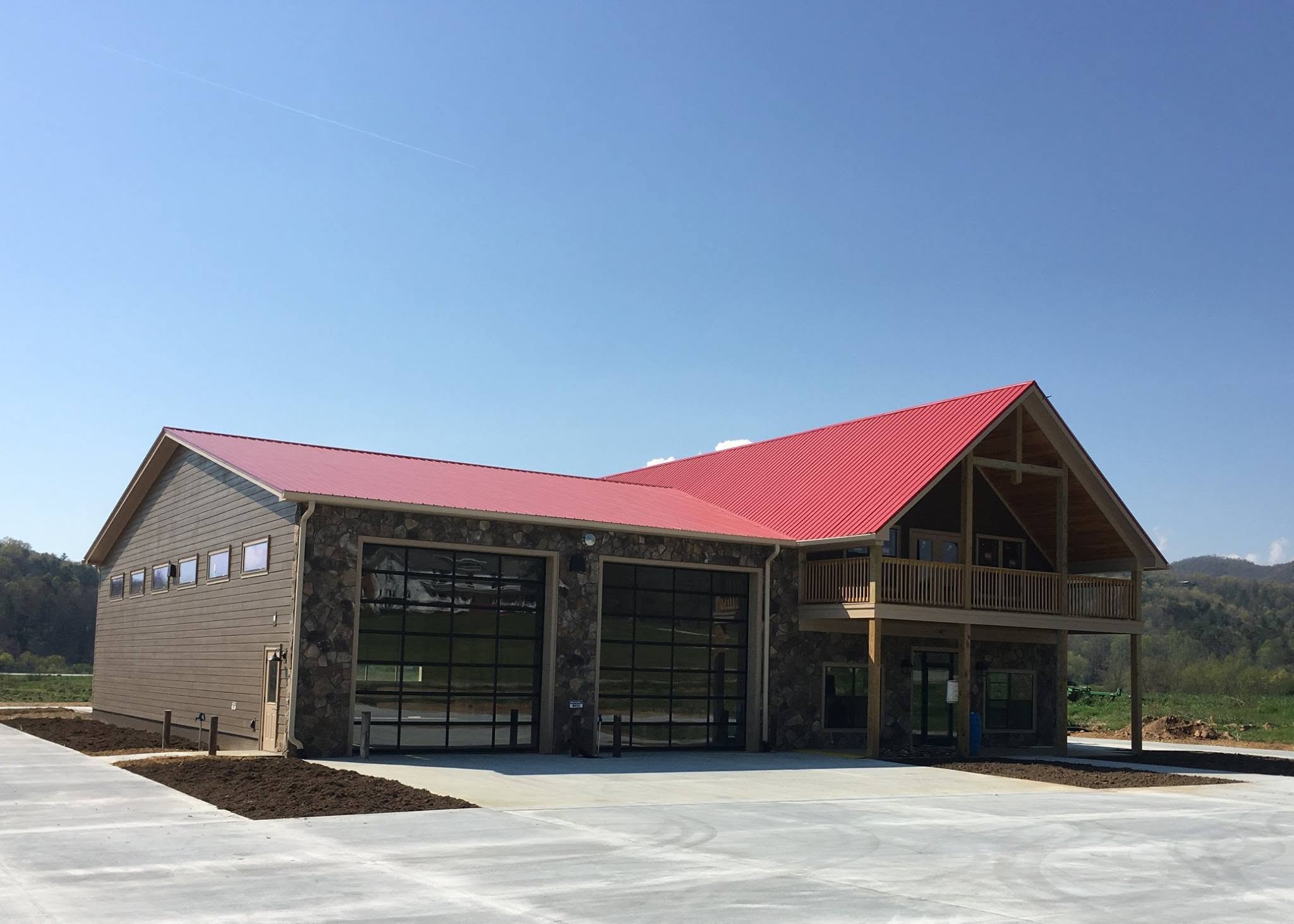 Mountain Firehouse - Heavy Timber Commercial Building