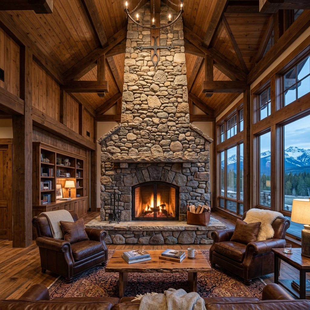 Stone Fireplace Masonry